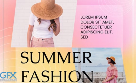 دانلود 6 قالب پست اینستاگرام لایه باز مدVibrant Fashion