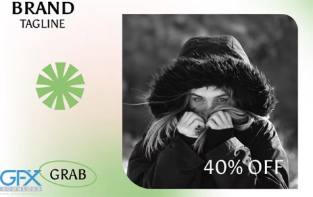 قالب پست های اینستاگرام لایه باز فروش ویژه زمستانی