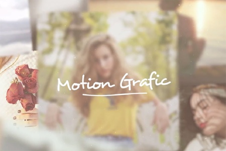 دانلود پروژه پریمیر اسلایدشو نوستالژی About Time