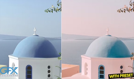 دانلود پریست لایت روم رنگ های مدرن Gold Santorini