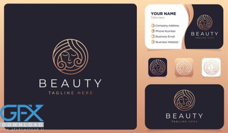 کارت ویزیت آرایشگاه زنانه