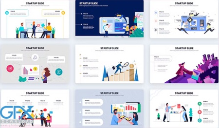 قالب پاورپوینت استارتاپ Business Startup