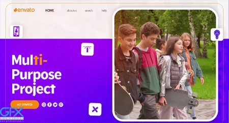 دانلود پروژه افتر افکت اسلایدشو موسسه آموزشی