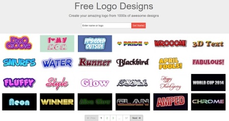 سایت Flamingtext