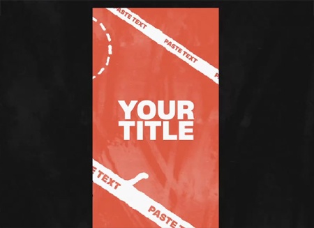 پروژه افتر افکت 6 استوری اینستاگرام گرانجی