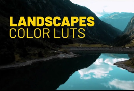 35 پریست پریمیر تنظیم رنگ طبیعت Landscape LUTs