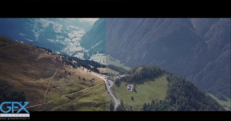 دانلود پریست پریمیر تنظیم رنگ طبیعت Landscape LUTs