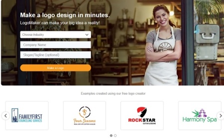 سایت طراحی لوگو Logo Type Maker