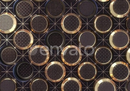 فوتیج بکگراند پس زمینه تاریک و طلایی لوکس