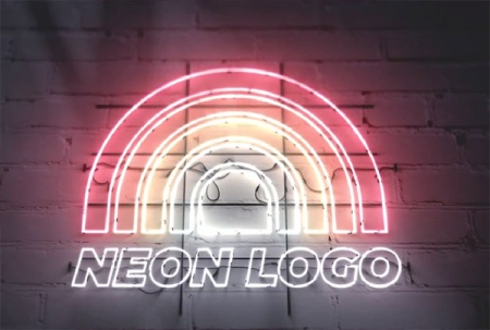 پروژه افتر افکت لوگوی نئون Neon Logo