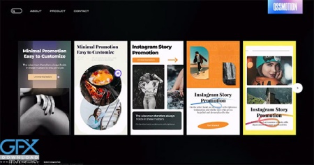 پروژه افتر افکت استوری اینستاگرام معرفی و تبلیغ محصول