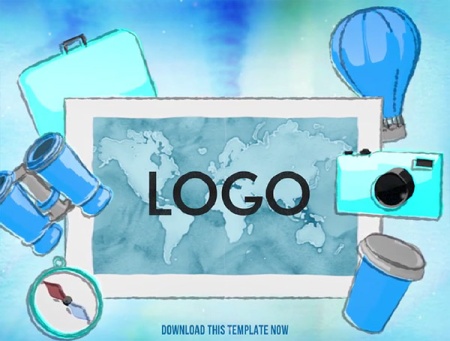 پروژه افتر افکت افتتاحیه سفر و گردشگی