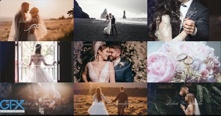 پروژه آماده پریمیر 9 نمایش عنوان و تایتل عروسی