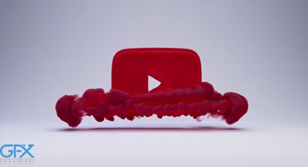 پروژه آماده افتر افکت نمایش لوگو یوتیوب با دود