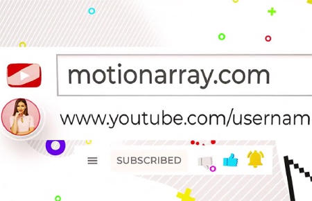 پروژه افتر افکت افتتاحیه یوتیوب Youtube Opener