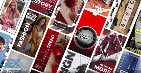 پروژه آماده افتر افکت 18 استوری اینستاگرام