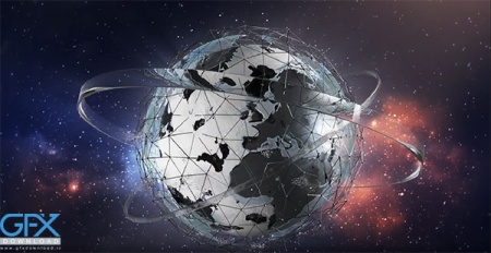 دانلود پروژه افتر افکت لوگو کره زمین