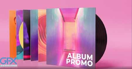 پروژه افتر افکت آلبوم های 3بعدی 3D Album Mockups