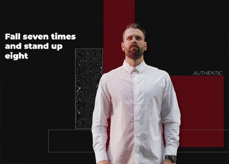 پروژه پریمیر نمایش تایتل Authentic Titles