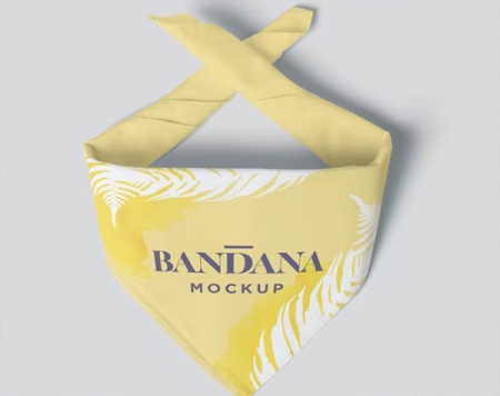 دانلود موکاپ روسری و دستمال سر