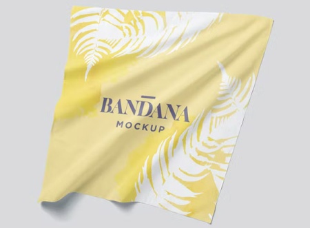 دانلود موکاپ دستمال سر