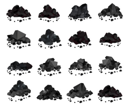 خرید وکتور ذغال سنگ