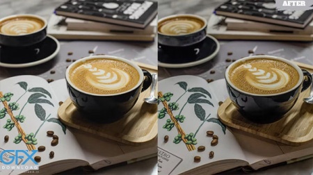 7 پریست لایت روم حرفه ای تم قهوه