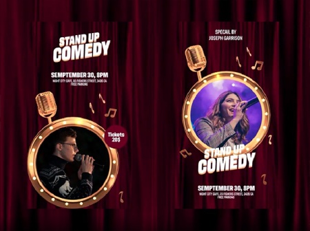 دانلود پروژه افتر افکت پک استوری های استند آپ کمدی