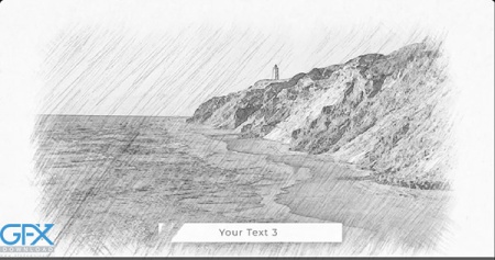 پروژه آماده پریمیر اسلایدشو با افکت طراحی و نقاشی