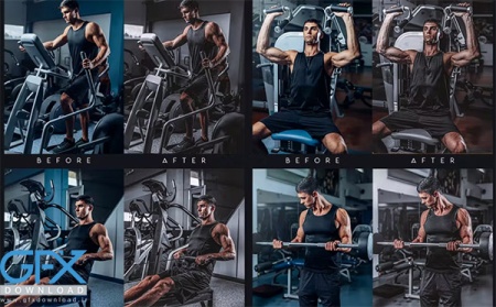 دانلود پریست لایت روم ورزشی Fitness