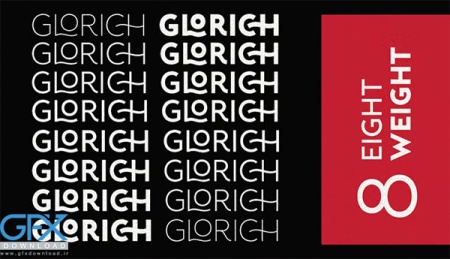 دانلود فونت کلاسیک Glorich