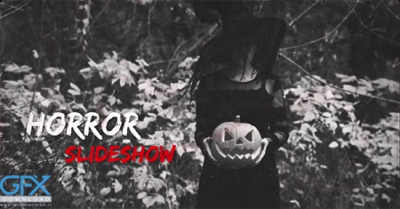 پروژه آماده افتر افکت اسلایدشو ترسناک