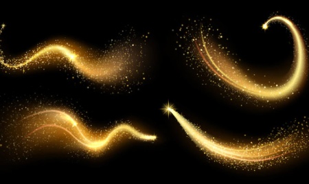 دانلود وکتور افکت نور درخشان