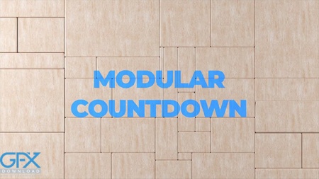 پروژه پریمیر شمارش معکوس پازلی Modular Countdown