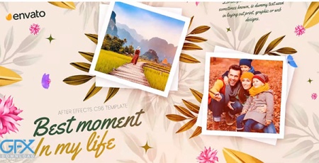 دانلود پروژه افتر افکت نمایش اسلاید عکس در طبیعت