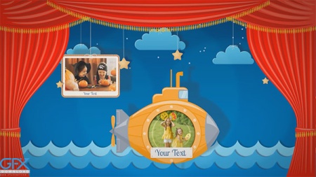 پروژه افترافکت افتتاحیه نمایش عروسکی