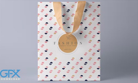 موکاپ شاپینگ بگ لایه باز