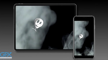 دانلود پروژه آماده پریمیر لوگو موشن هالووین