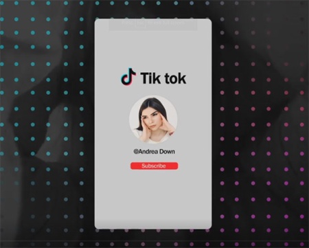 پروژه افتر افکت اینترو تیک تاک TikTok Intro