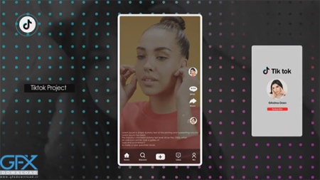 پروژه آماده افتر افکت اینترو تیک تاک TikTok Intro