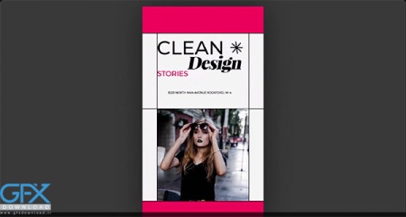 پروژه افتر افکت استوری های اینستاگرام تایپوگرافی