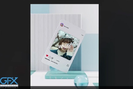 دانلود پروژه افتر افکت پست های اینستاگرام 3بعدی