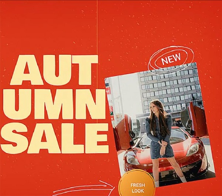 پروژه آماده افتر افکت فروش پاییزه Autumn Sale