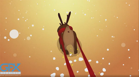 دانلود پروژه افتر افکت 4 لوگو کریسمسی