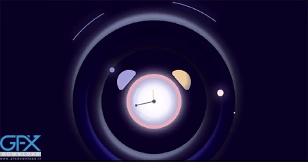 پروژه آماده پریمیر لوگو ساعت Clock Beat Logo