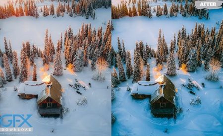 دانلود پریست لایت روم تیره زمستانی