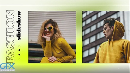 پروژه افتر افکت اسلایدشو فشن Modern Fashion Slideshow