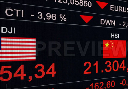 دانلود فوتیج داده های مالی