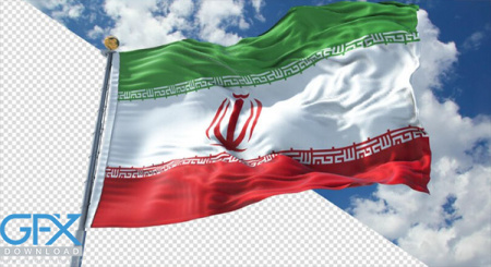 دانلود psd لایه باز پرچم ایران
