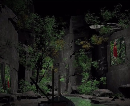 دانلود پروژه افتر افکت اسلایدشو سه بعدی در جنگل